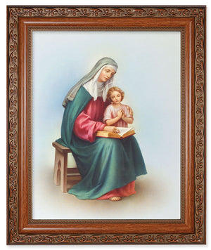 St. Anne and Mary 8x10 Framed Print Under Glass
