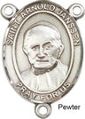 St. Arnold Janssen Rosary Centerpiece Sterling Silver or Pewter