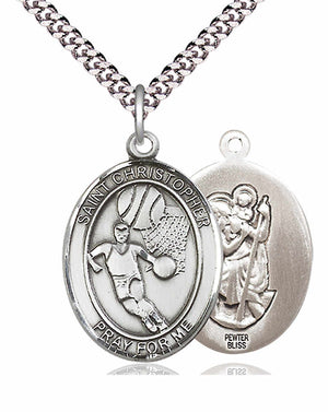 St. Christopher Basketball Medal