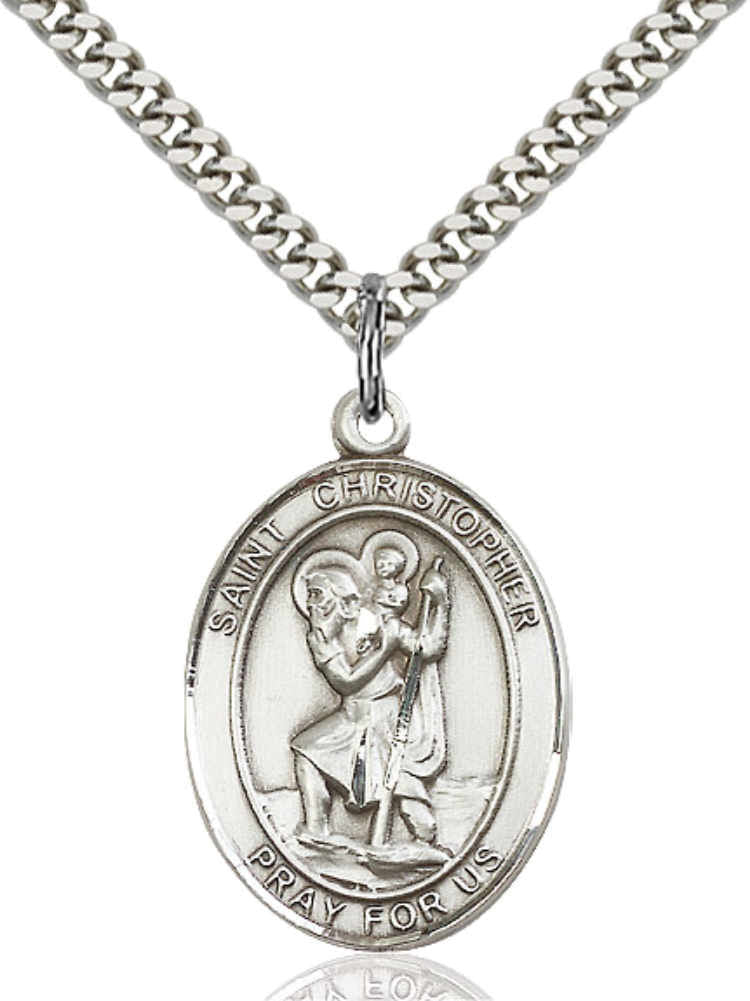 St. Christopher Oval Medal