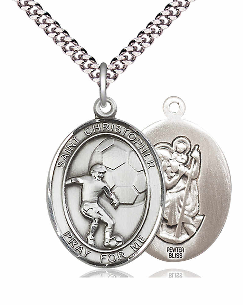 St. Christopher Soccer Medal