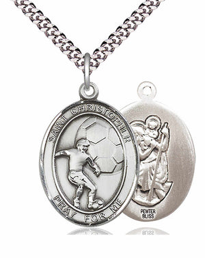 St. Christopher Soccer Medal