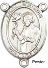 St. Dunstan Rosary Centerpiece Sterling Silver or Pewter
