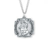 St. Florian Medal Sterling Silver, 2 Sizes Available