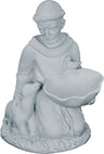 Saint Francis Bird Feeder Plastic Statue - 16 Inch