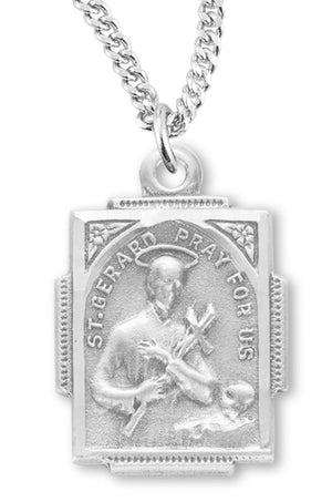 St. Gerard Medal Sterling Silver
