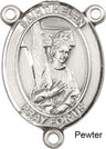 St. Helen Rosary Centerpiece Sterling Silver or Pewter