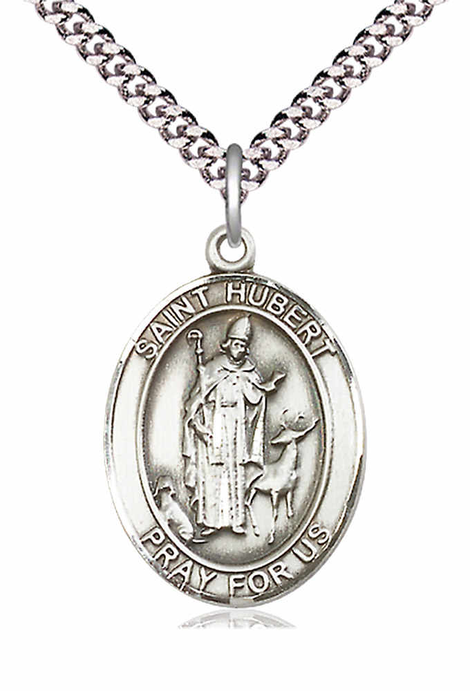 St. Hubert of Liege Medal | Patron Saint of Hunters | Catholic