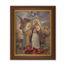 St. Joseph Terror of Demons Dark Walnut Framed Print