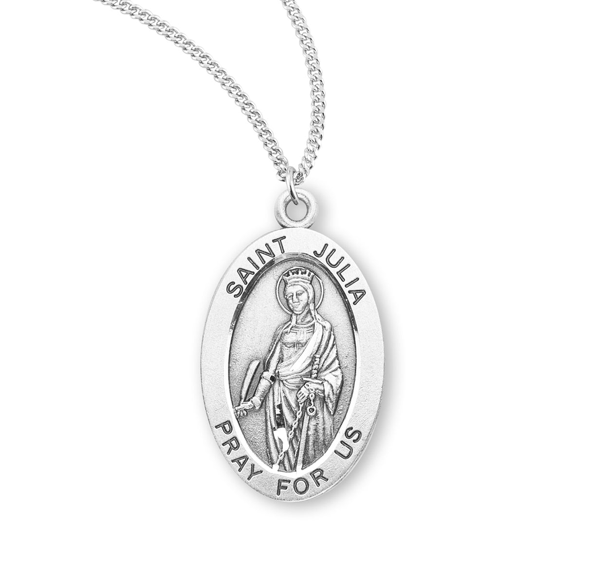 St. Julia Oval Medal