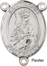 St. Louis Rosary Centerpiece Sterling Silver or Pewter