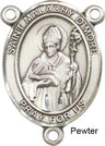 St. Malachy O'more Rosary Centerpiece Sterling Silver or Pewter