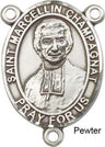 St. Marcellin Champagnat Rosary Centerpiece Sterling Silver or Pewter