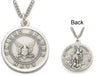 St. Michael U.S. Navy Sterling Silver Medal
