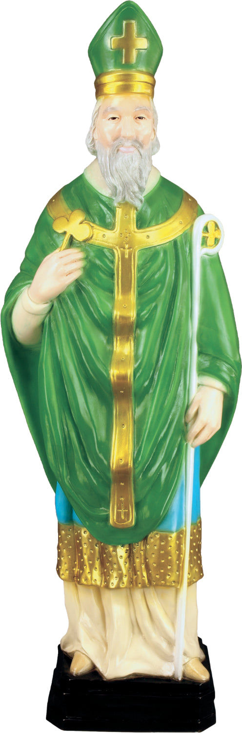 Saint Patrick Plastic Statue - 24 inch