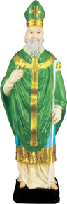 Saint Patrick Plastic Statue - 24 inch