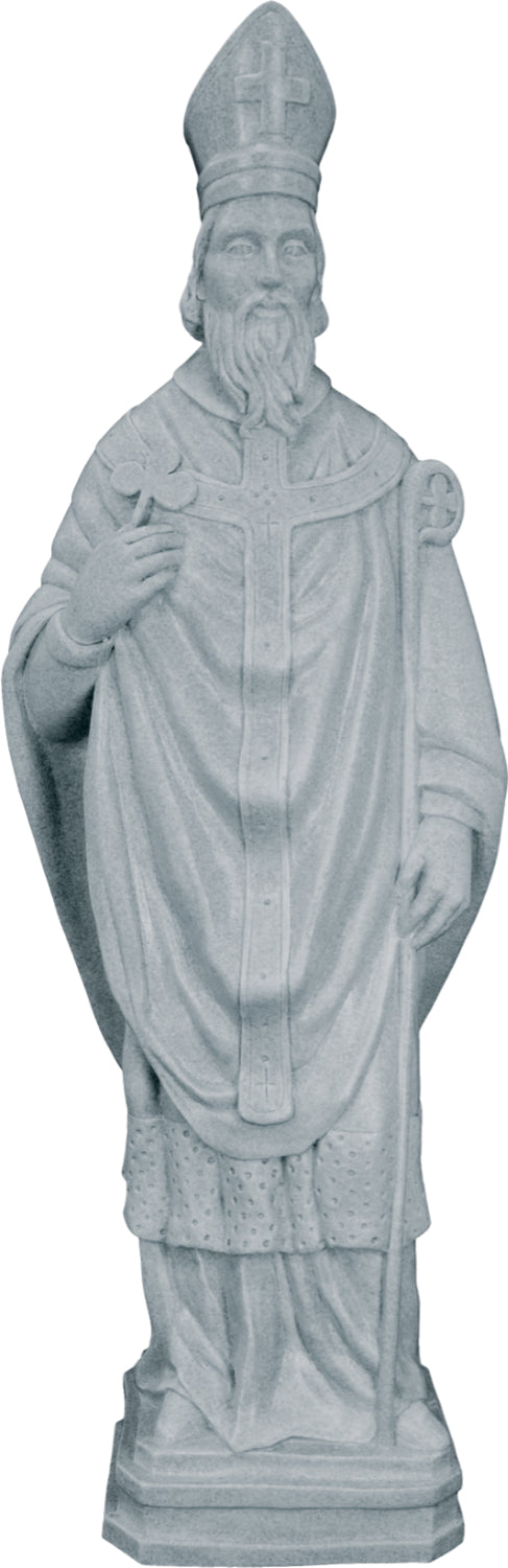 Saint Patrick Plastic Statue - 24 inch