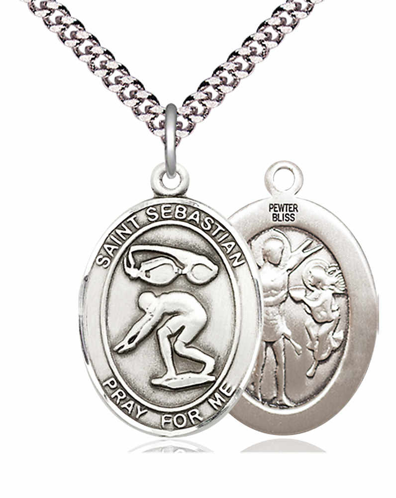 St. Sebastian Swimming Medal