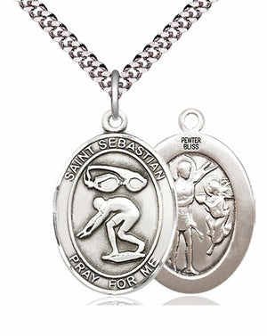 St. Sebastian Swimming Medal
