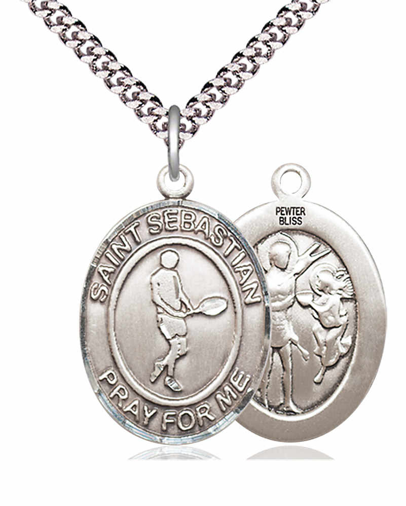 St. Sebastian Tennis Medal