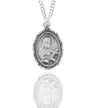 Saint Therese Dainty Sterling Silver Pendant Necklace