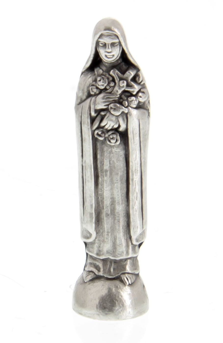 St Therese Pocket Statue with Holy Card