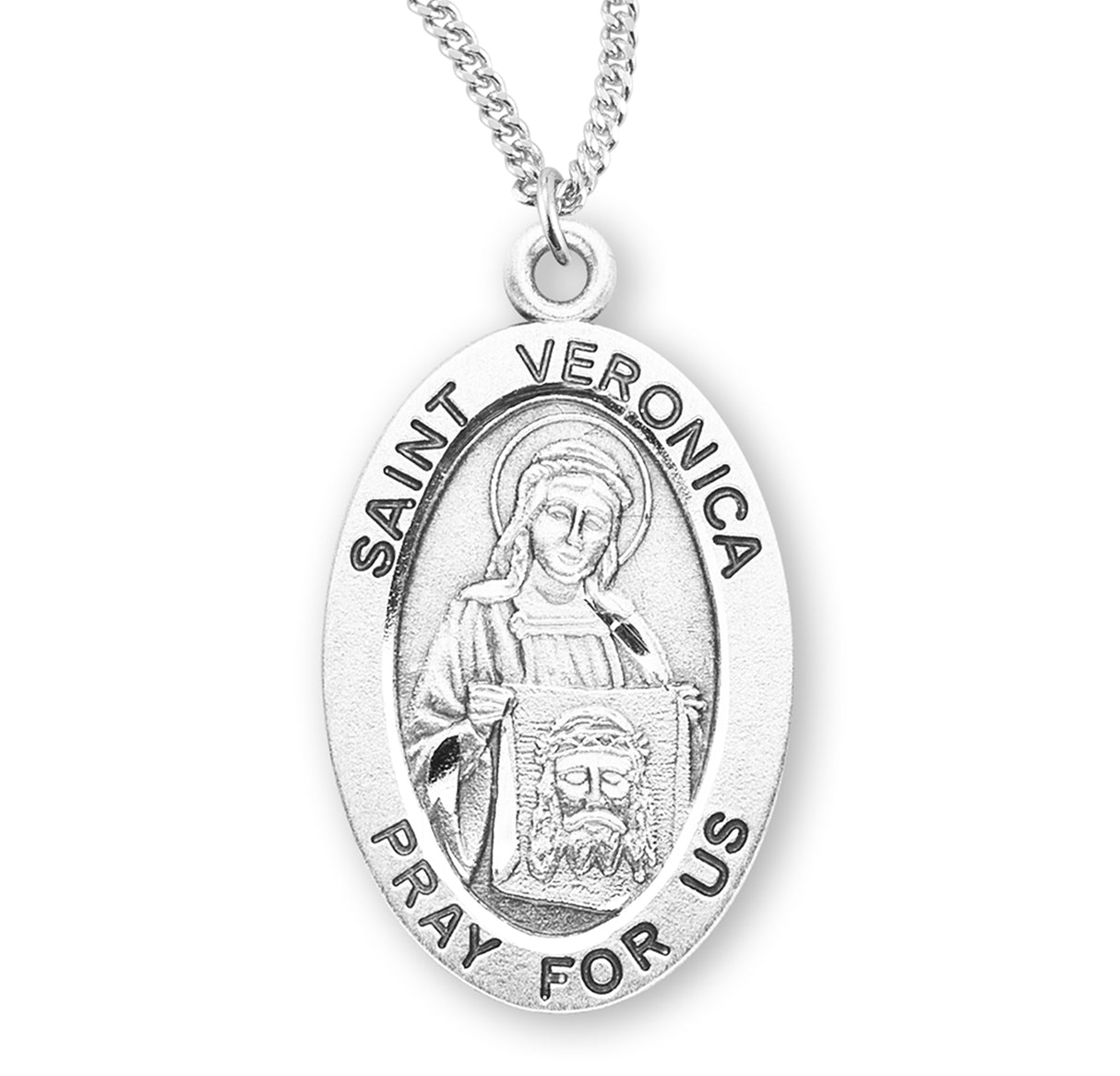 St. Veronica Oval Medal