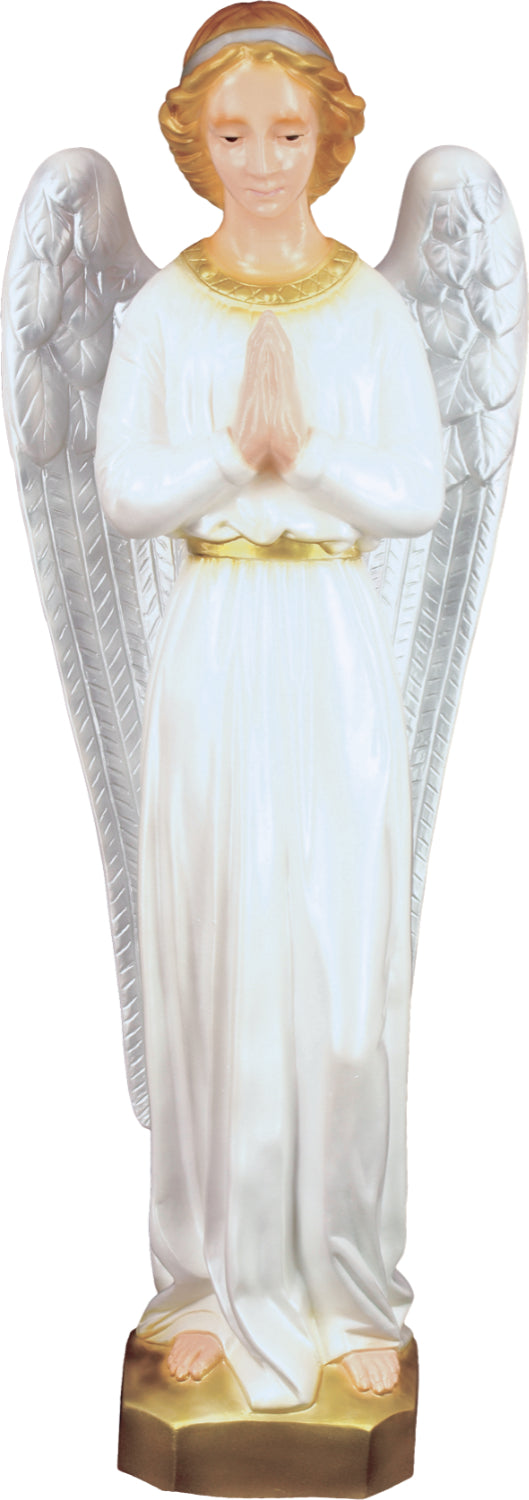 Plastic Praying Angel Statue - 24 inch