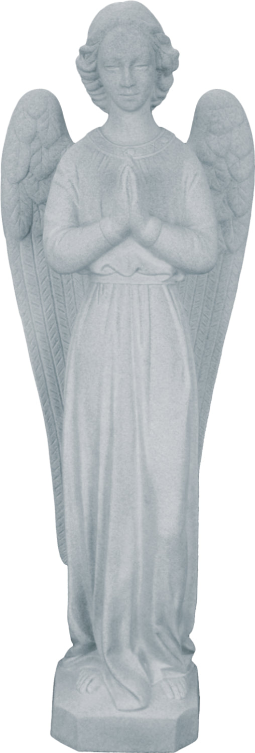 Plastic Praying Angel Statue - 24 inch