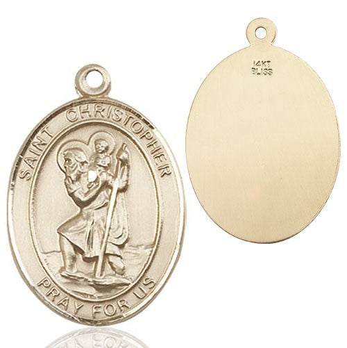 St. Christopher Oval Medal