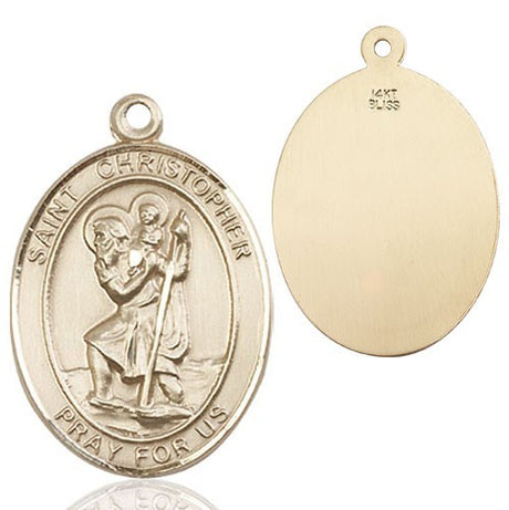 St. Christopher Oval Medal