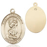 St. Christopher Oval Medal
