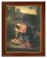 The Adoration of the Christ Child by da Correggio 12x16 Framed Print Artboard
