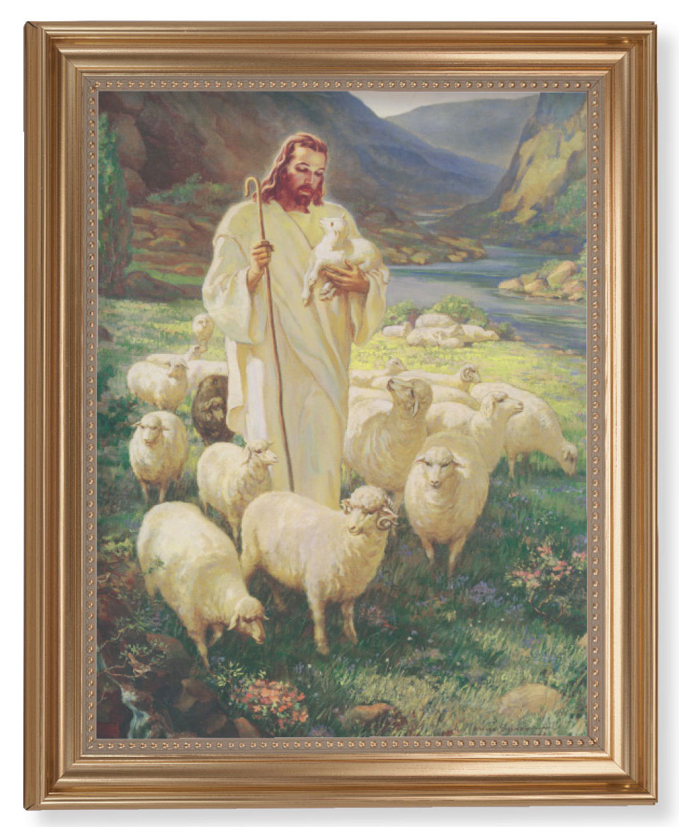 The Good Shepherd 11x14 Framed Print Artboard