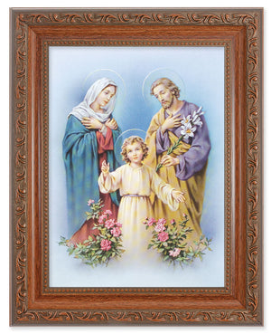 The Holy Family Help 6x8 Print Under Glass