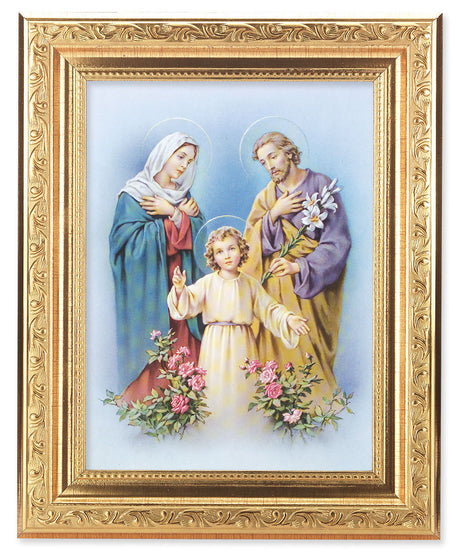 The Holy Family Help 6x8 Print Under Glass