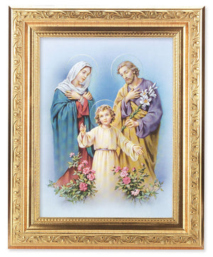 The Holy Family Help 6x8 Print Under Glass
