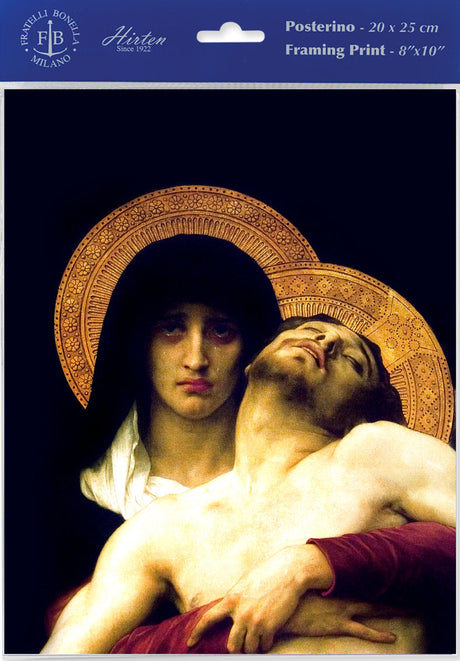 The Pieta by Bouguereau Print - Sold in 3 Per Pack