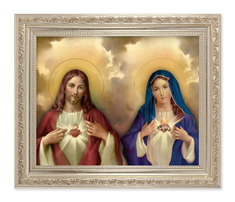 The Sacred Hearts 8x10 Framed Print Under Glass