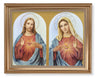The Sacred Hearts with Halos 11x14 Framed Print Artboard
