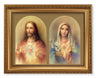 The Sacred Hearts with Lily 12x16 Framed Print Artboard