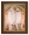 Transfiguration of Christ by Fra Angelico 8x10 Textured Artboard Dark Walnut Frame