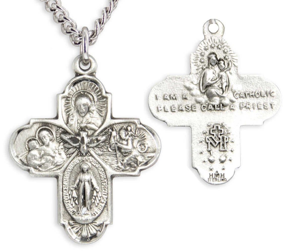 Unisex Classic Four-Way Pendant