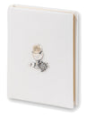White Cover First Communion Missal with Raised Chalice