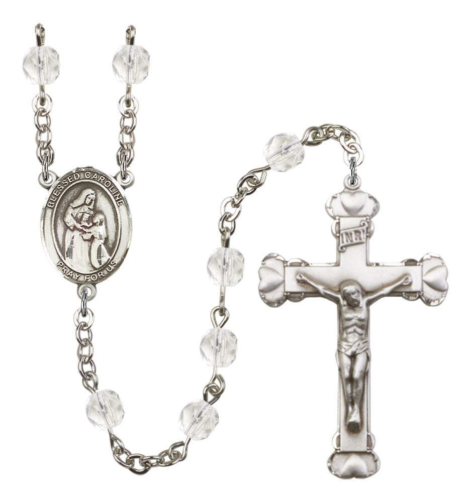 Blessed Caroline Gerhardinger Birthstone Rosary for Women