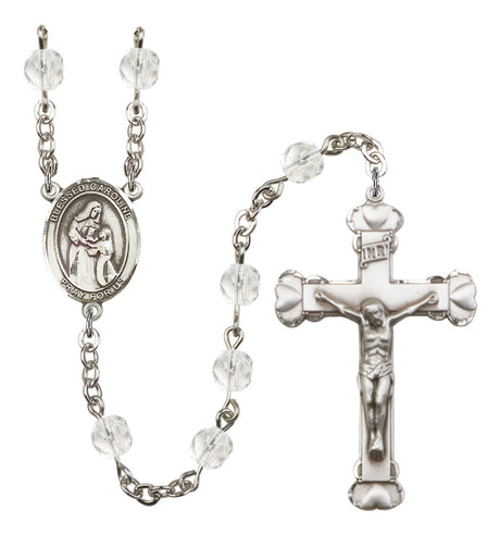 Blessed Caroline Gerhardinger Birthstone Rosary for Women