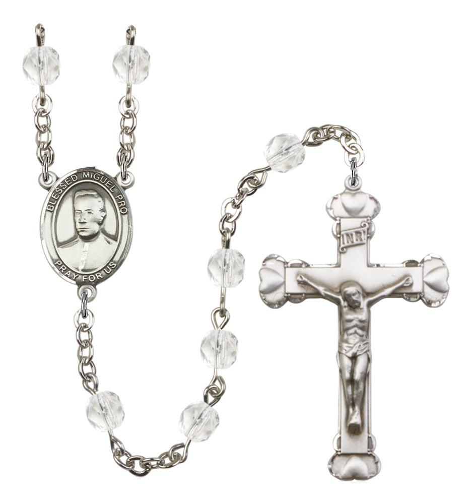 Blessed Miguel Pro Birthstone Rosary for Women