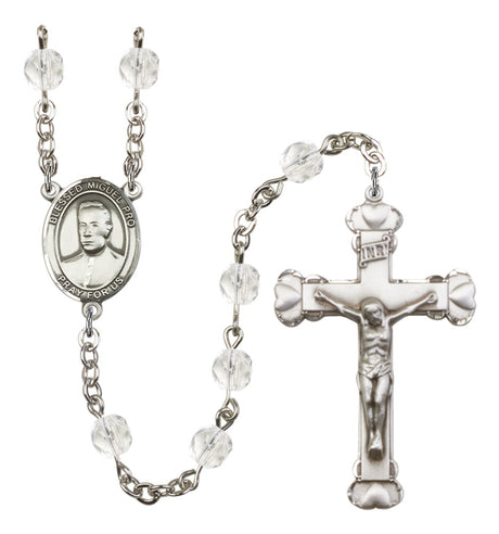 Blessed Miguel Pro Birthstone Rosary for Women