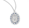 Crystal Bead Miraclous Medal for Women