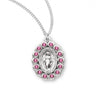 Crystal Bead Miraclous Medal for Women